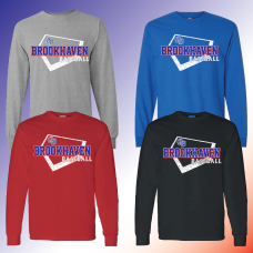 Brookhaven Baseball Long Sleeve Tee